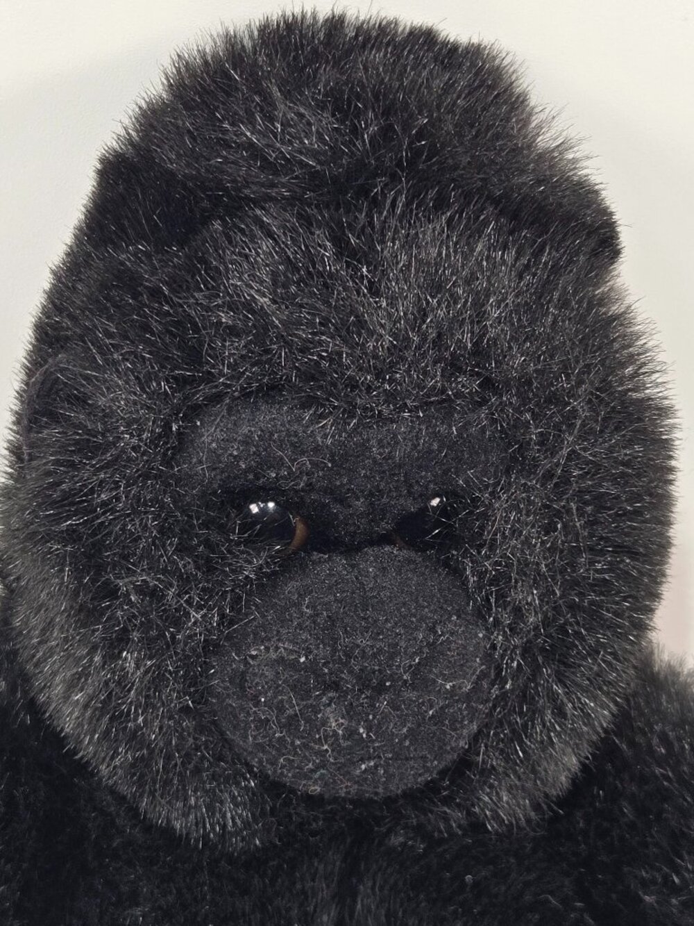 Aurora Miyoni Gorilla Plush Stuffed Animal Black Ape Soft Toy 10" Realistic